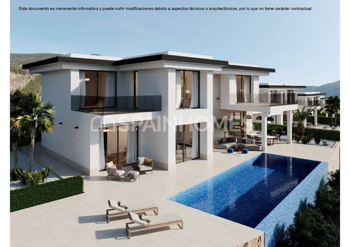 Villa in Finestrat, Alicante, Spanien 4 Schlafzimmer, 435 m2 Nr. 60788