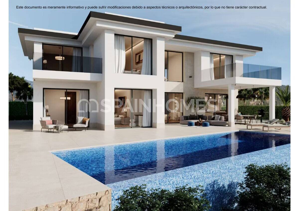 Villa in Finestrat, Alicante, Spanien 4 Schlafzimmer, 435 m2 Nr. 60788