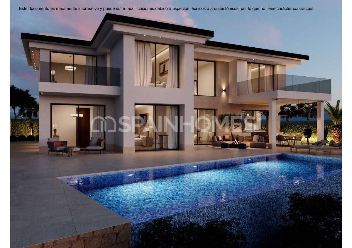 Villa in Finestrat, Alicante, Spanien 4 Schlafzimmer, 435 m2 Nr. 60788