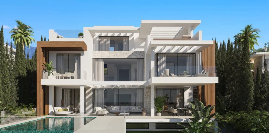 Villa i Resinera-Voladilla, Malaga, Spanien 3 sovrum, 265 kvm. Nr. 162223