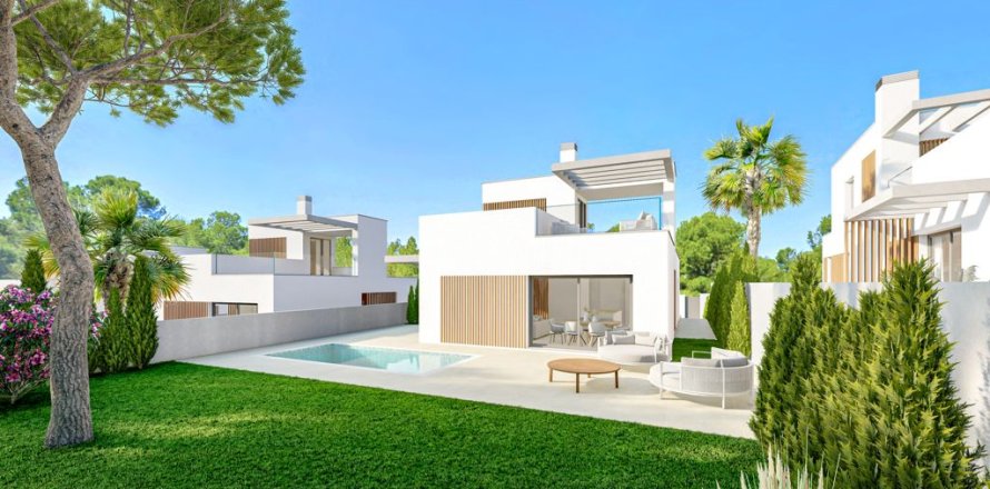 Villa Benidorm, Alicante, Spānijā 3 istabas, 270 m2 Nr. 134709