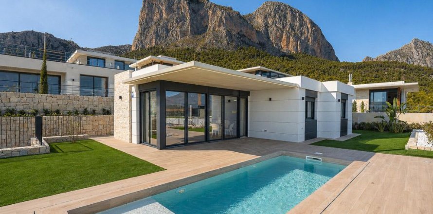 Villa i La Nucia, Alicante, Spanien 3 sovrum, 137 kvm. Nr. 144492