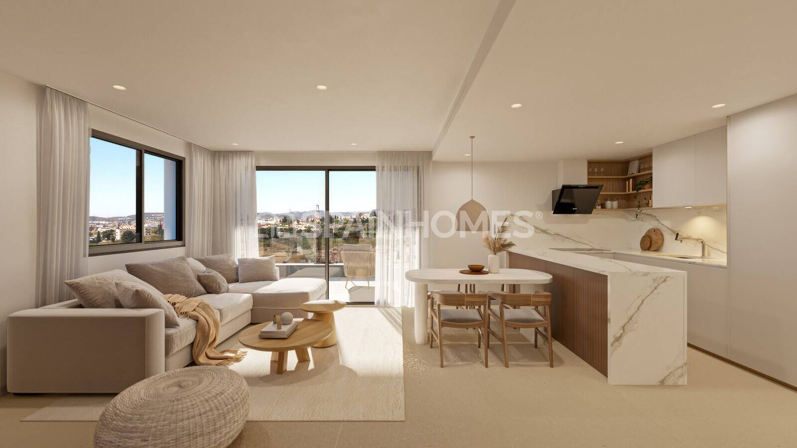 Penthouse w Fuengirola, Malaga, Hiszpania 3 sypialnie, 106 mkw. nr 178293