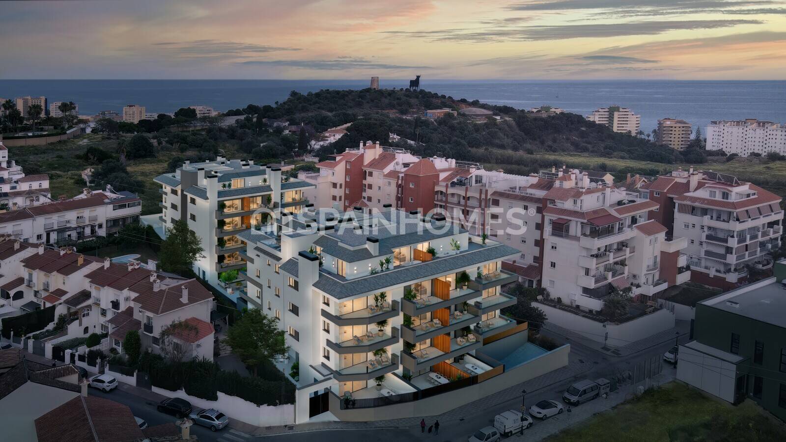Penthouse w Fuengirola, Malaga, Hiszpania 3 sypialnie, 106 mkw. nr 178293