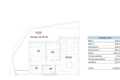 Wohnung zum Verkauf in San Miguel de Salinas, Alicante, Spanien 2 Schlafzimmer, 91 m2 Nr. 133767 - Foto 16