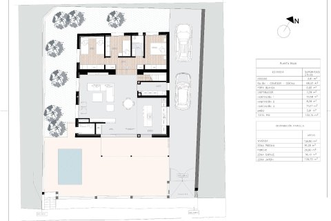 Villa till salu Monforte del Cid, Alicante, Spanien 3 sovrum, 129 kvm. Nr. 133766 - foto 19