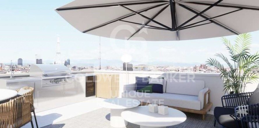 Penthouse in Madrid, Spain 3 bedrooms, 162 sq.m. No. 158389