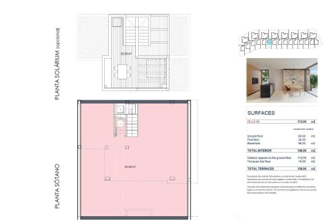 Huvila myytävänä Torre-Pacheco, Murcia, Espanja, 2 makuuhuonetta, 186 m2 No. 137165 - kuva 10