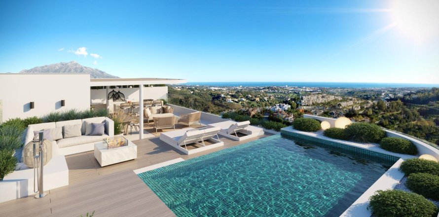 Penthouse w Benahavis, Malaga, Hiszpania 4 sypialnie, 235 mkw. nr 169358