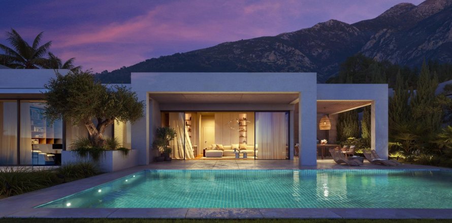 Villa in Mijas, Malaga, Spain 5 bedrooms, 333 sq.m. No. 169355