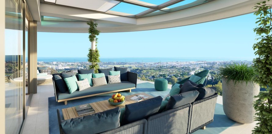 Attico a Benahavis, Malaga, Spagna 3 camere da letto, 220 mq. N° 169359