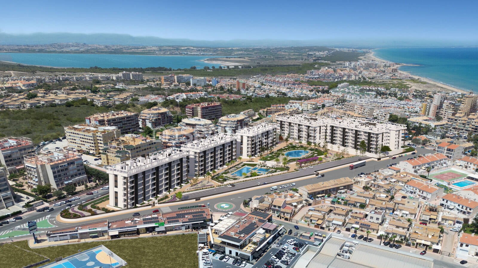 Penthouse w Torrevieja, Alicante, Hiszpania 3 sypialnie, 100 mkw. nr 167923