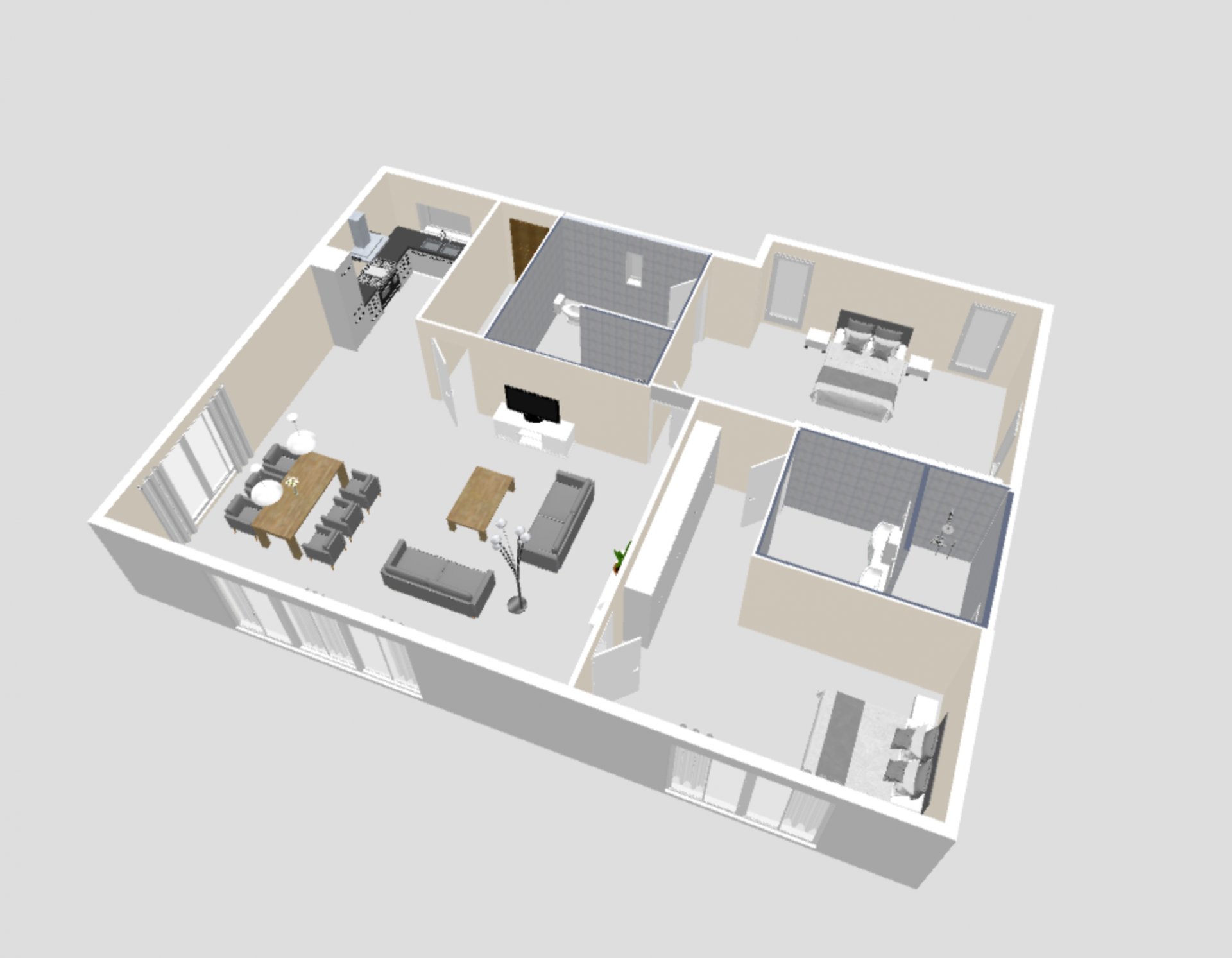 Huvila Javea, Alicante, Espanja 2 makuuhuonetta, 125 m2 No. 80527