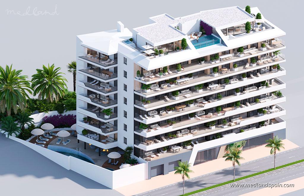 Apartment in Fuengirola, Malaga, Spain 3 bedrooms, 222 sq.m. No. 140199