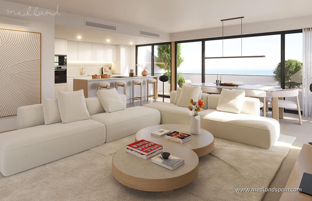 Apartment in Fuengirola, Malaga, Spain 3 bedrooms, 222 sq.m. No. 140199