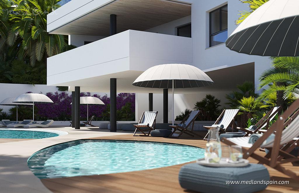 Apartment in Fuengirola, Malaga, Spain 3 bedrooms, 222 sq.m. No. 140199