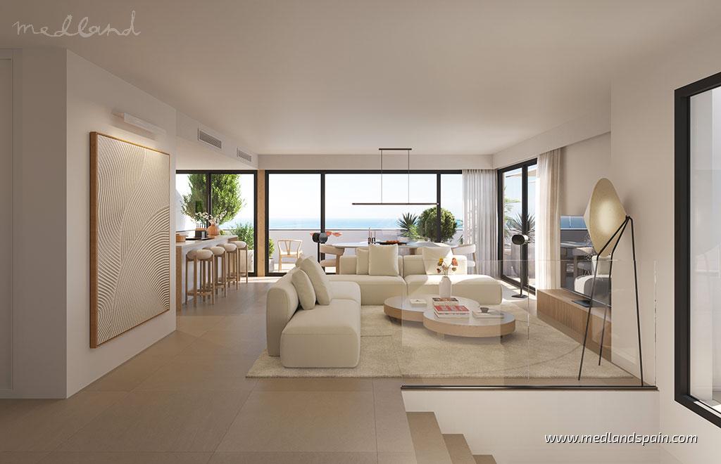 Apartment in Fuengirola, Malaga, Spain 3 bedrooms, 222 sq.m. No. 140199