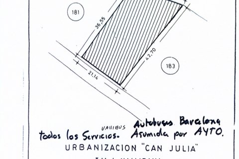 Продажа земельного участка в Валлирана, Барселона, Испания 865м2 №185323 - фото 8