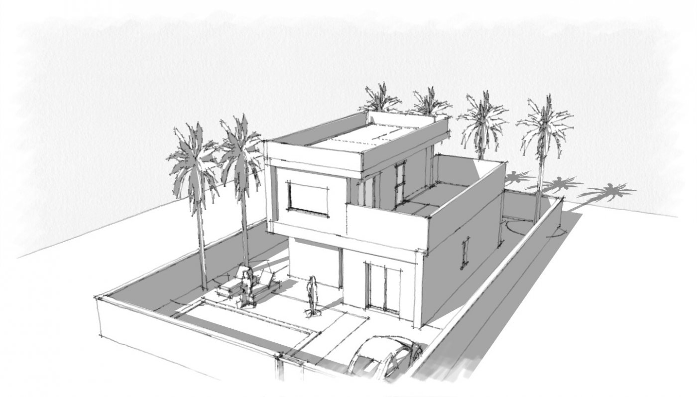 Villa i Ciudad Quesada, Alicante, Spanien 3 sovrum, 102 kvm. Nr. 75801