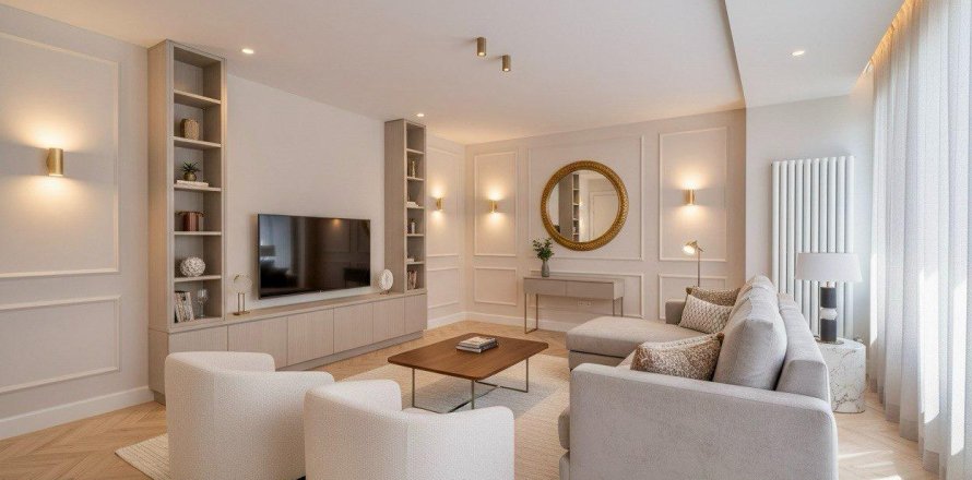 Apartment in Madrid, Spain 2 bedrooms, 97 sq.m. No. 165586