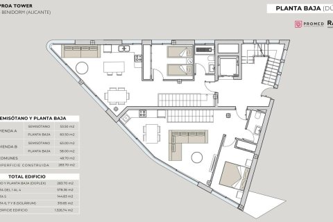 Penthouse à vendre à Finestrat, Alicante, Espagne, 3 chambres, 283.7 m2 No. 165582 - photo 13