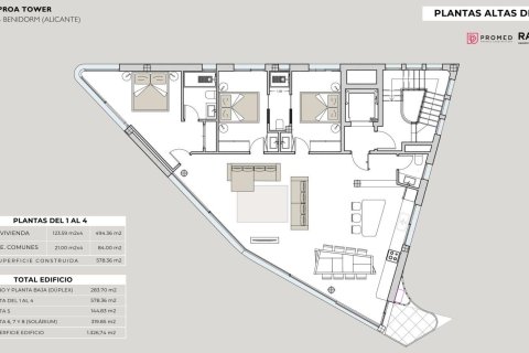 Penthouse à vendre à Finestrat, Alicante, Espagne, 3 chambres, 283.7 m2 No. 165582 - photo 14