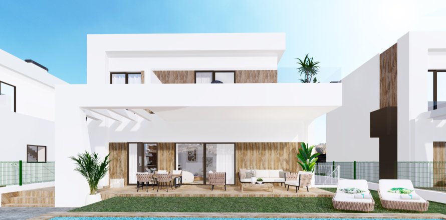 Huvila Finestrat, Alicante, Espanja 3 makuuhuonetta, 167 m2 No. 145825