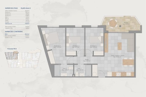 Apartment à vendre à San Pedro del Pinatar, Murcia, Espagne, 3 chambres, 82 m2 No. 156047 - photo 11