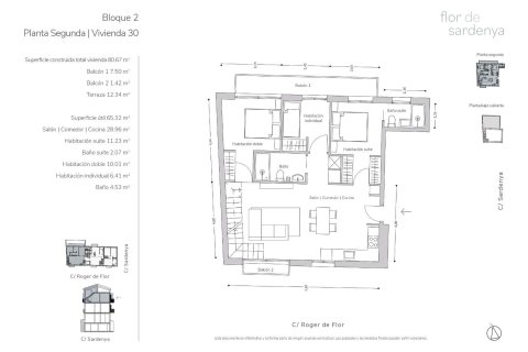 Huoneisto myytävänä Palamos, Girona, Espanja, 1 makuuhuone, 45 m2 No. 141092 - kuva 21