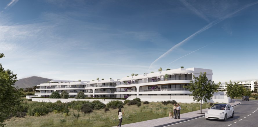 Takvåning i Estepona, Malaga, Spanien 3 sovrum, 204 kvm. Nr. 162442