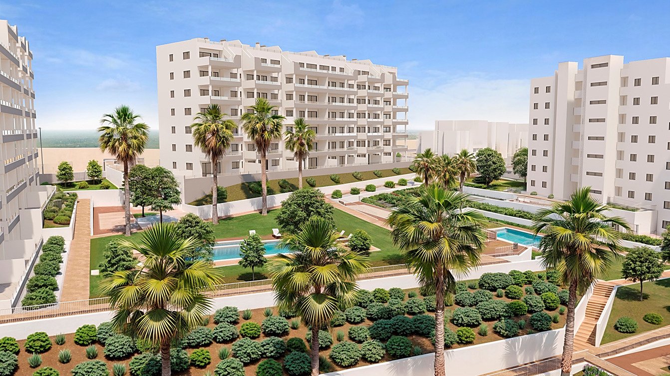 Apartment in San Miguel de Salinas, Alicante, Spain 3 bedrooms, 96 sq.m. No. 137266
