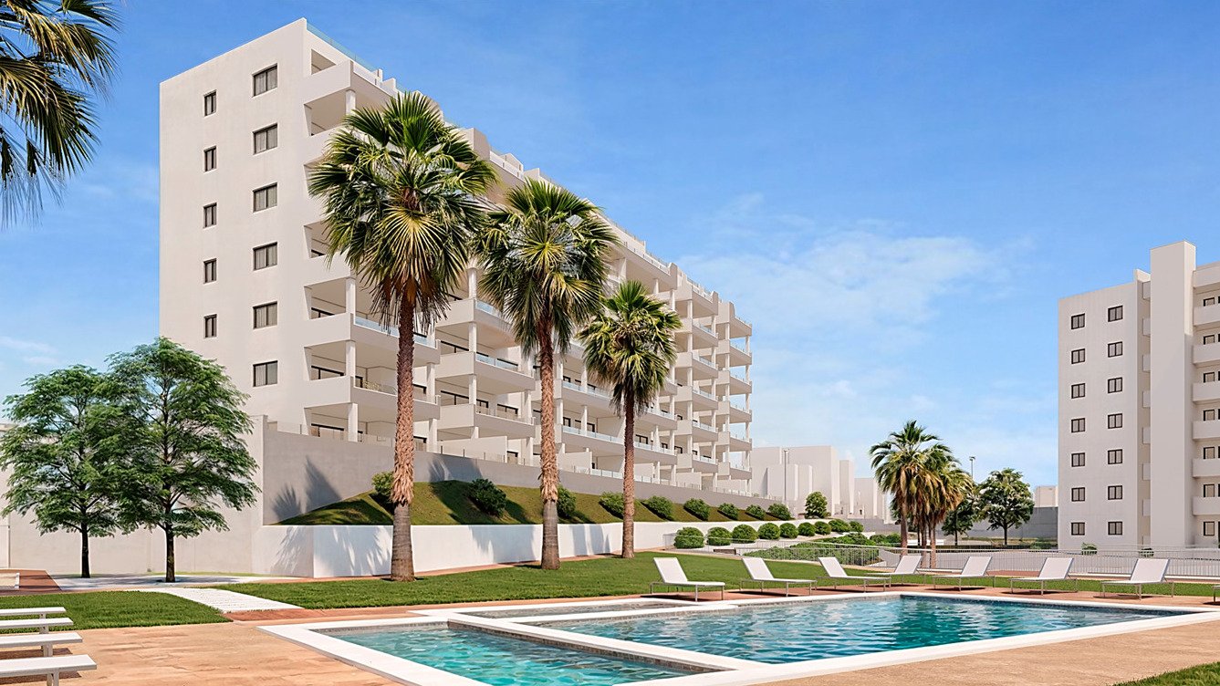 Apartment in San Miguel de Salinas, Alicante, Spain 3 bedrooms, 96 sq.m. No. 137266