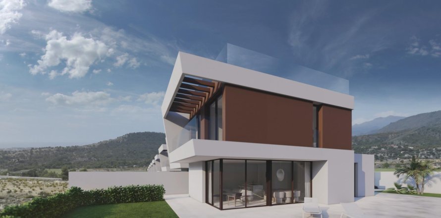 Villa a Finestrat, Alicante, Spagna 3 camere da letto, 141 mq. N° 170849