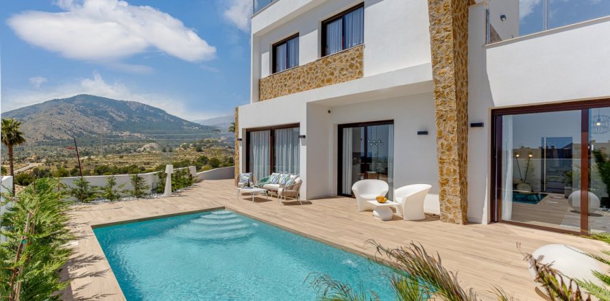 Villa en Finestrat, Alicante, España 4 dormitorios, 168 m2 No. 170850