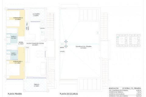 Bungalo pārdošanā Los Balcones, Alicante, Spānijā 2 istabas, 63 m2 Nr. 137626 - attēls 30