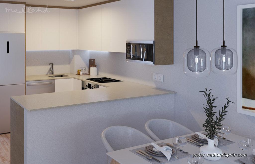 Apartamento en Los Altos, Alicante, España 2 dormitorios, 91.4 m2 No. 104935