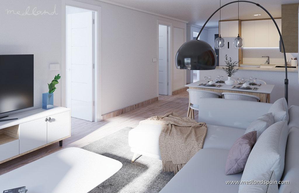 Apartamento en Los Altos, Alicante, España 2 dormitorios, 91.4 m2 No. 104935