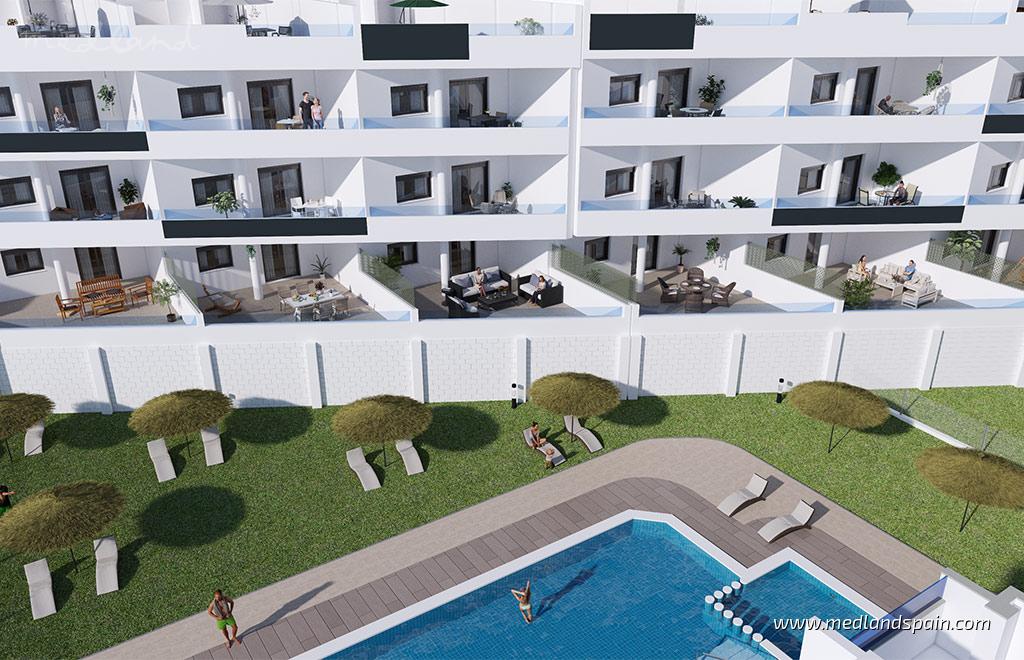 Apartamento en Los Altos, Alicante, España 2 dormitorios, 91.4 m2 No. 104935