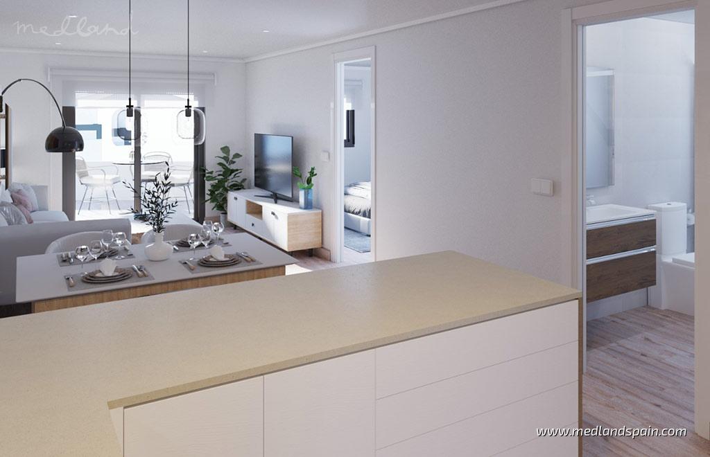 Apartamento en Los Altos, Alicante, España 2 dormitorios, 91.4 m2 No. 104935