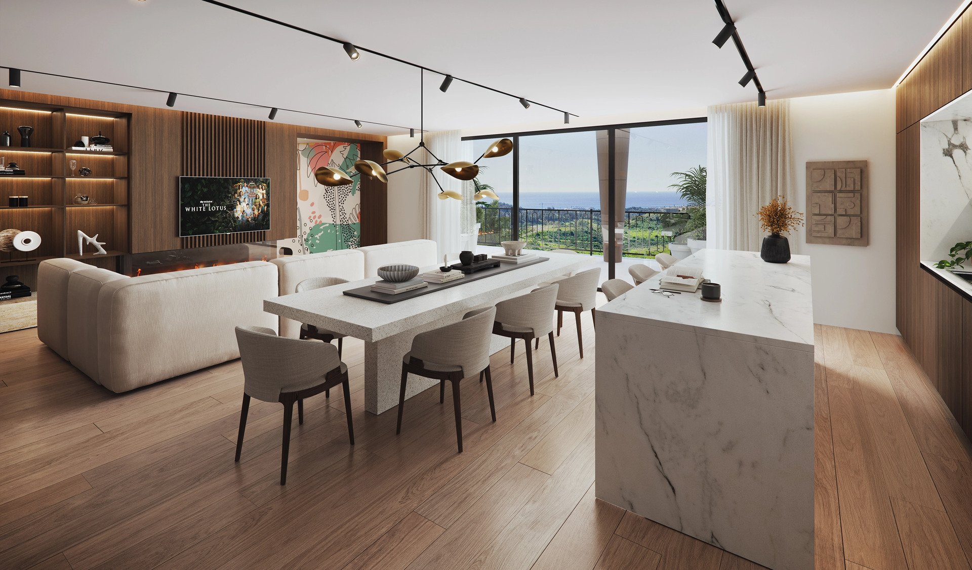 Apartamento en Mijas, Málaga, España 4 dormitorios, 191 m2 No. 134894