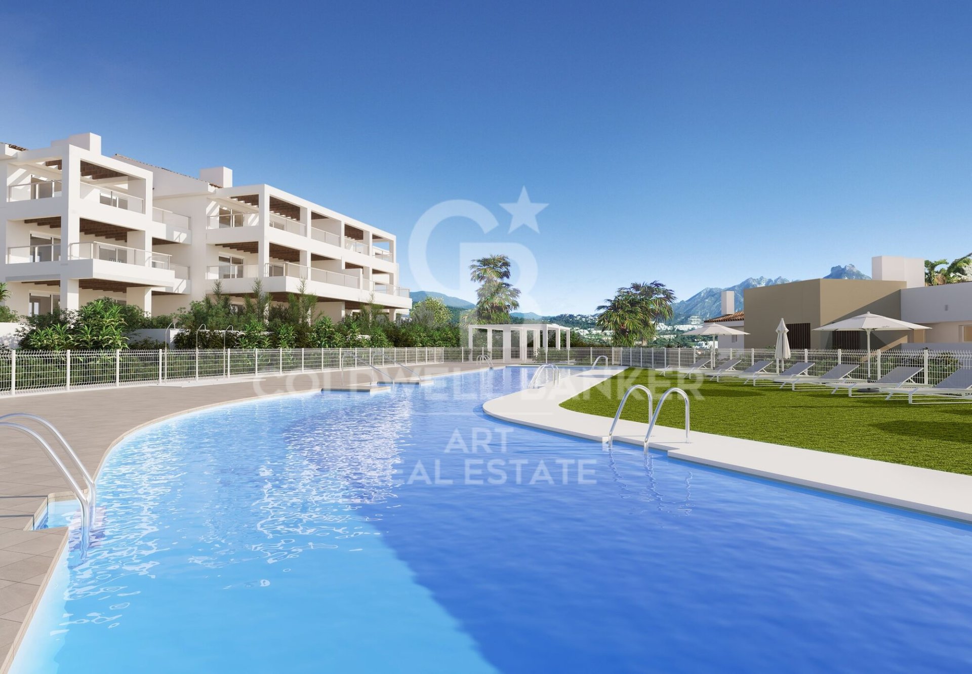 Huoneisto Benahavis, Malaga, Espanja 3 makuuhuonetta, 128 m2 No. 159972