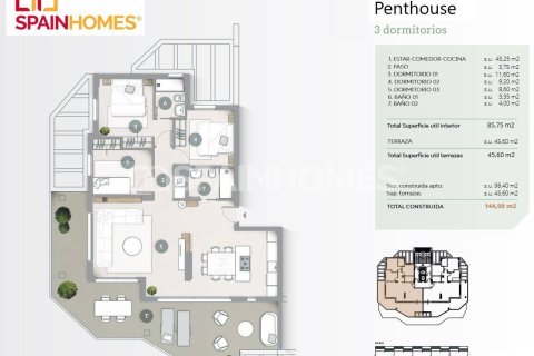 Продажа квартиры в Кальпе, Аликанте, Испания 2 спальни, 72м2 №155894 - фото 13