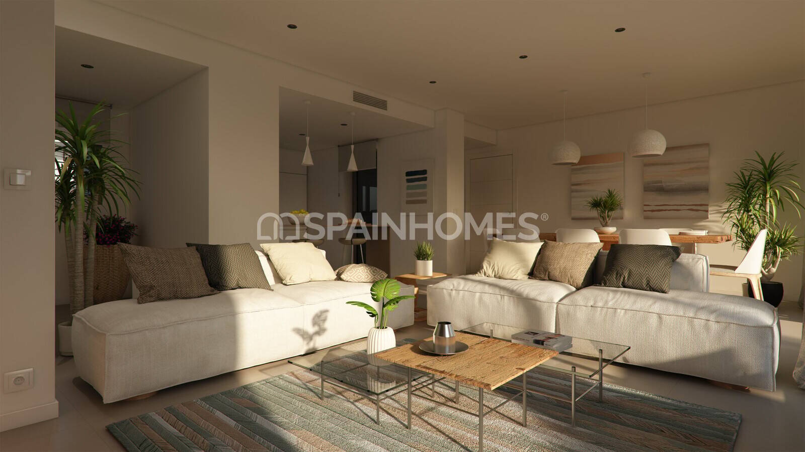 Lägenhet i Casares, Malaga, Spanien 2 sovrum, 77 kvm. Nr. 155893