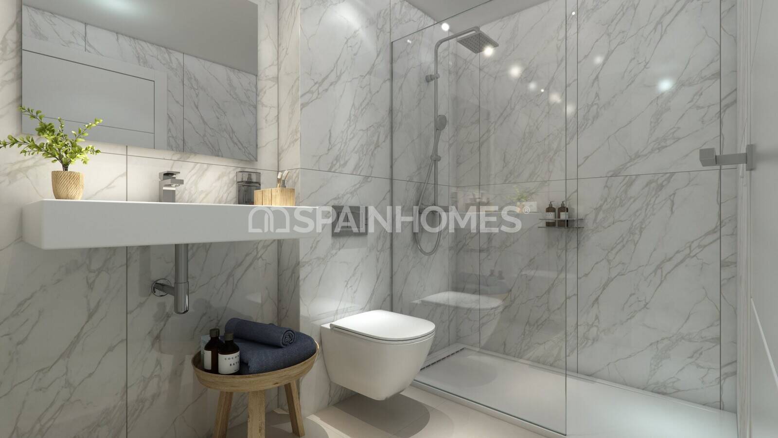 Lägenhet i Casares, Malaga, Spanien 2 sovrum, 77 kvm. Nr. 155893
