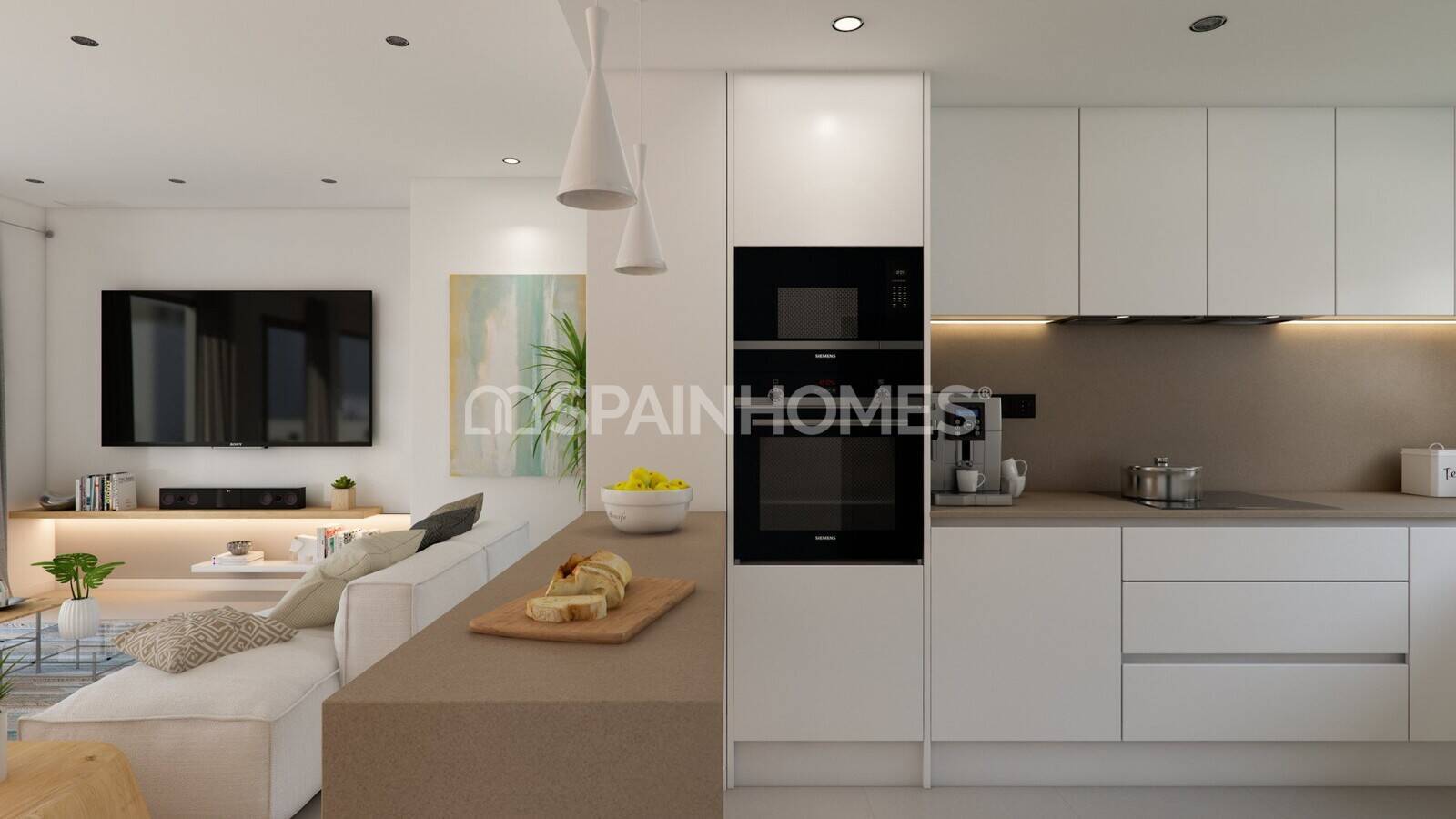 Lägenhet i Casares, Malaga, Spanien 2 sovrum, 77 kvm. Nr. 155893