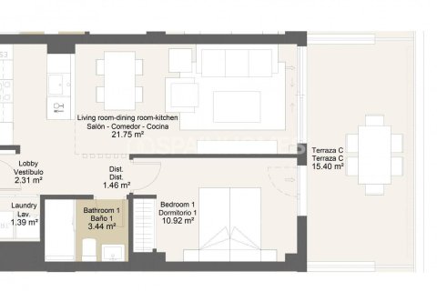 Продажа квартиры в Велес-Малага, Малага, Испания 3 спальни, 81м2 №155898 - фото 15