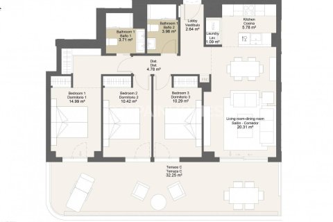 Продажа квартиры в Велес-Малага, Малага, Испания 3 спальни, 81м2 №155898 - фото 17