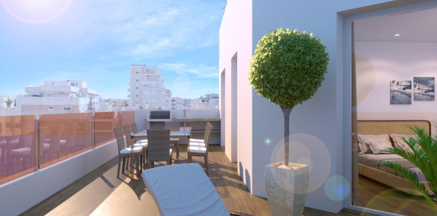 Penthouse à Alicante, Espagne 1 chambre, 60 m2 No. 165444