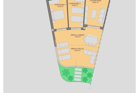 Apartament w Murcia, Hiszpania 2 sypialnie, 76 mkw. nr 188938 – zdjęcie 20