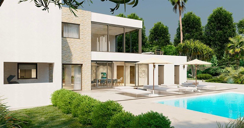 Villa in Santa Ponsa, Mallorca, Spain 6 bedrooms, 408 sq.m. No. 155001